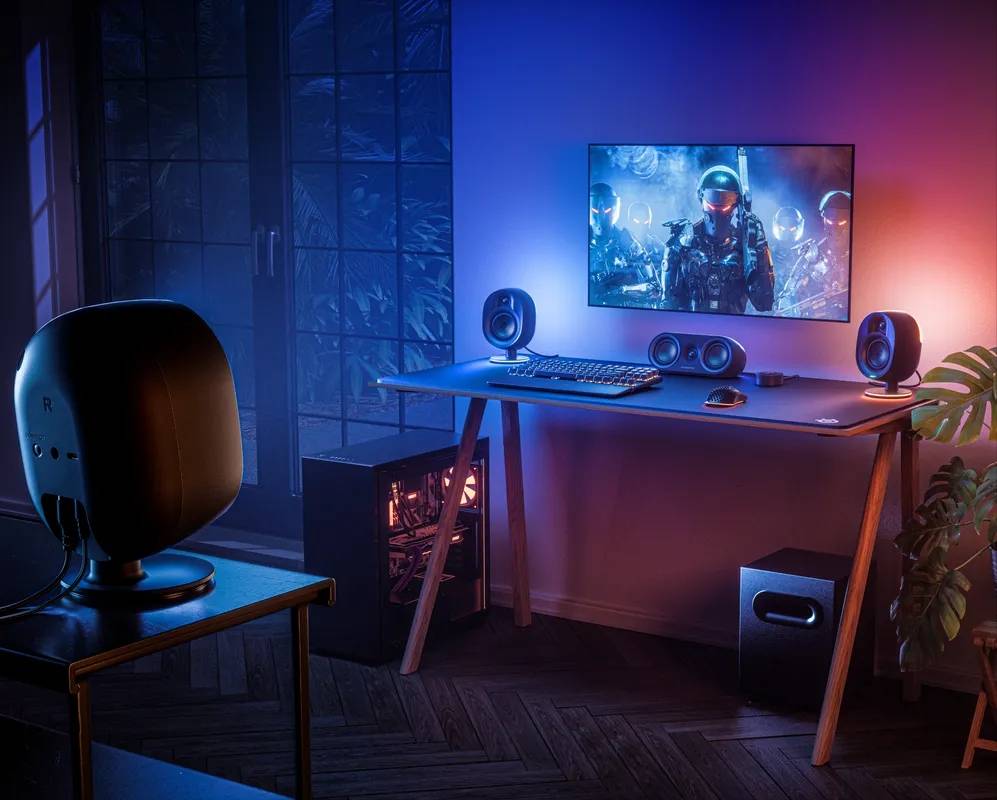 Desk Logitech Z906 Reddit Best Surround Sound Systems For Your PC