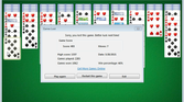 spider solitaire running on windows 7