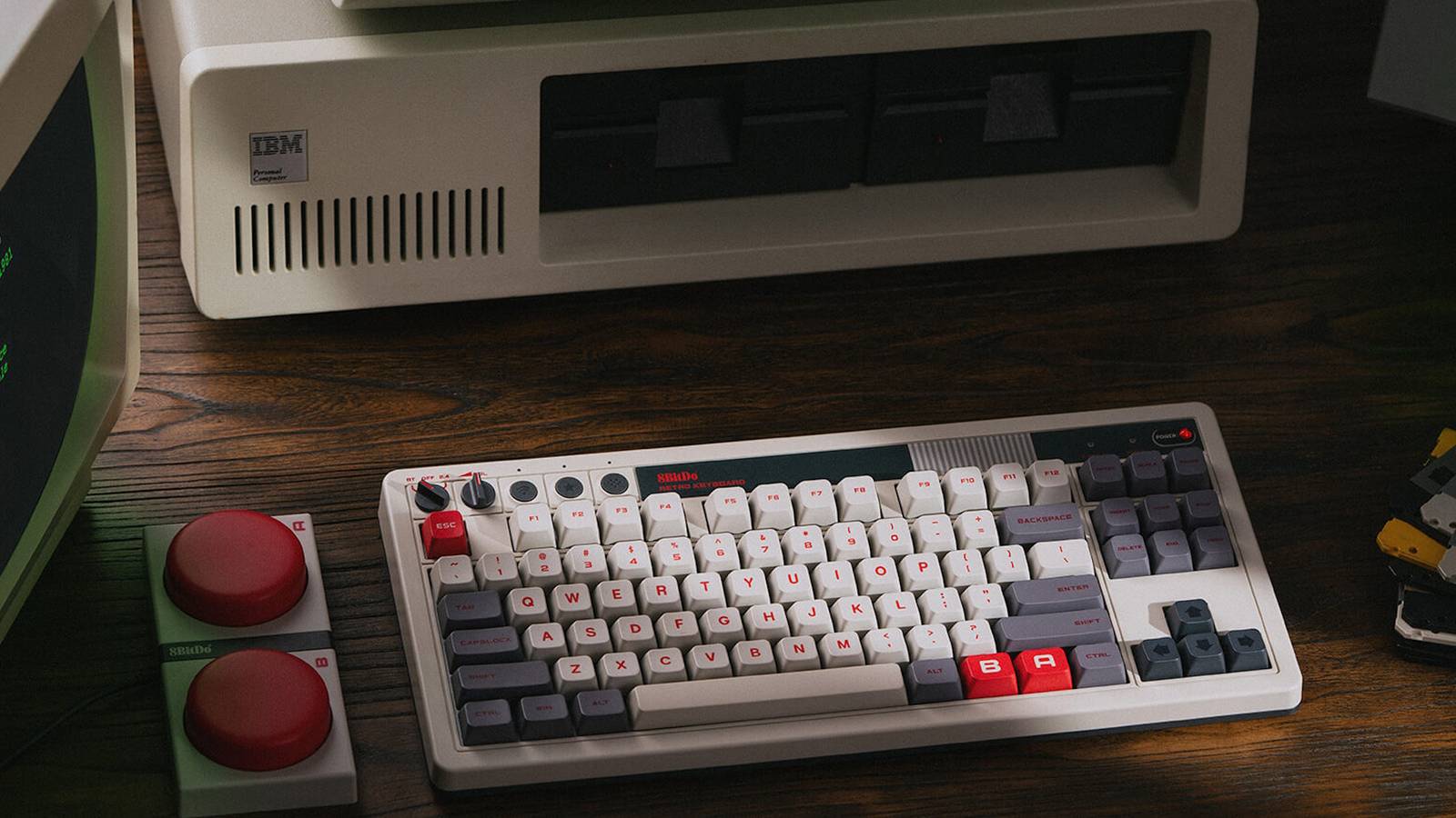 This mechanical keyboard will bring you back to the Commodore days
