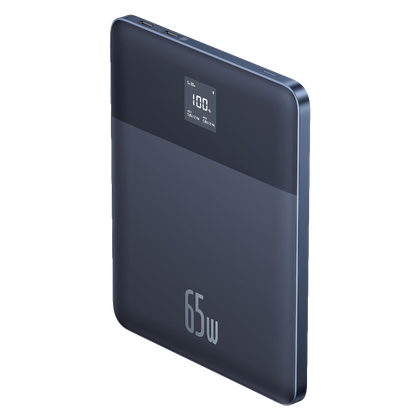 This ultra-thin 65W laptop power bank is great for explorers