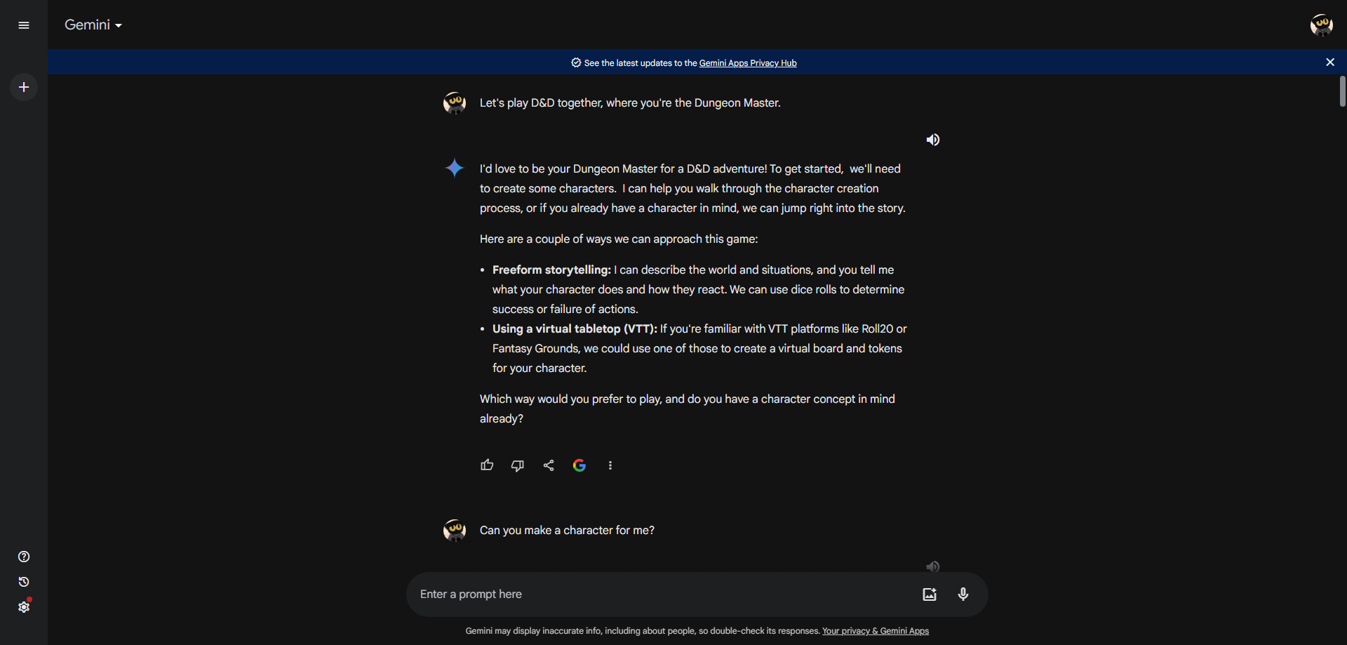 I played D&D with AI chatbots, and here's how it went