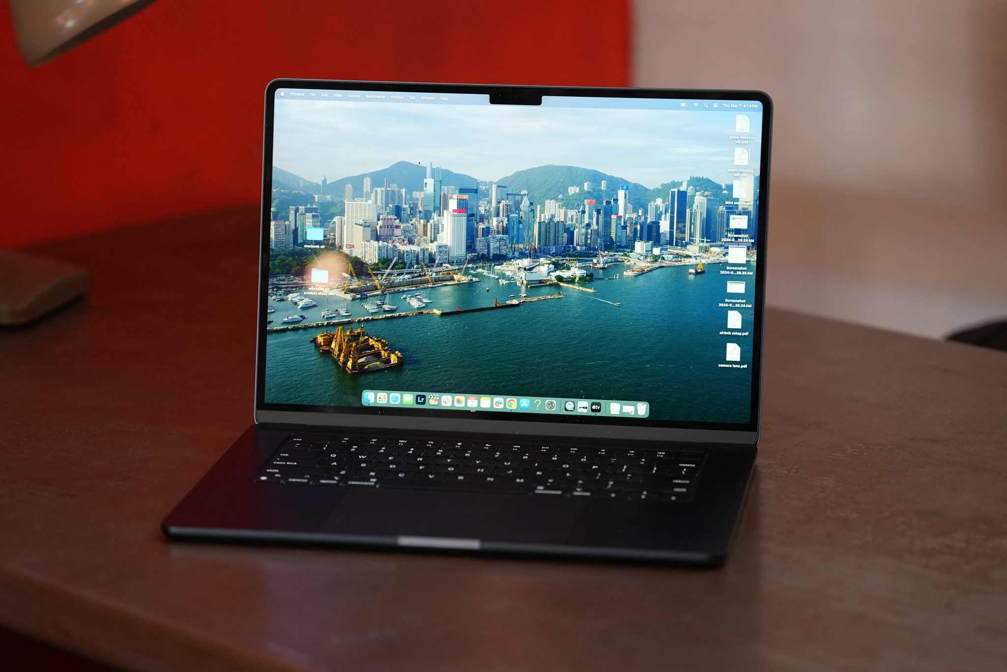 M3 MacBook Air on a table