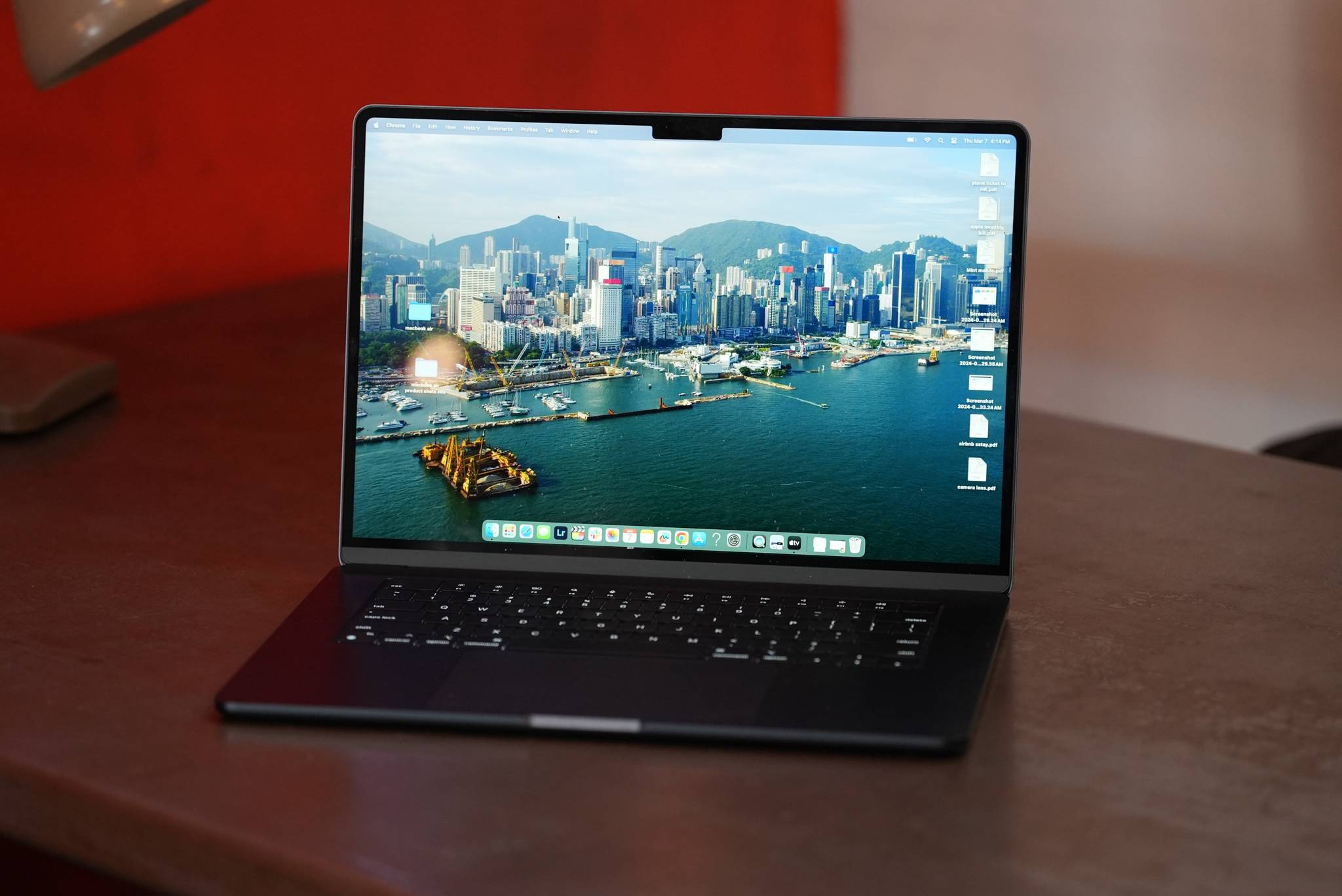 M3 MacBook Air on a table