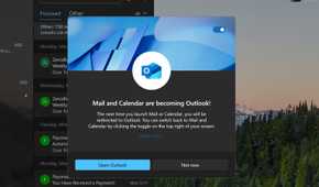 Mail and Calendar notification