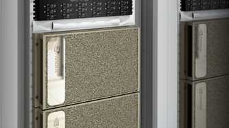 An image showing the render of the Nvidia DGX H100 system.