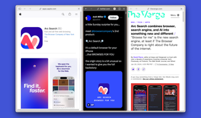 The Arc browser
