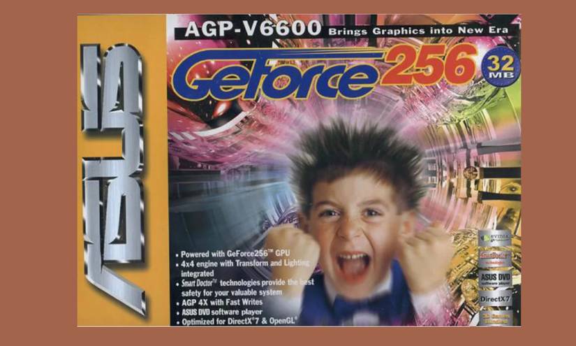 Asus GeForce 256 V6600 box art