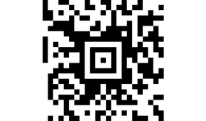 An aztec barcode.