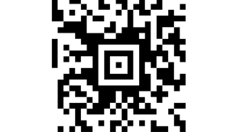 An aztec barcode.