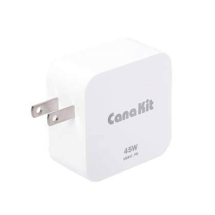 A transparent render of the CanaKit power supply adapter