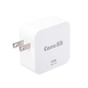 A transparent render of the CanaKit power supply adapter