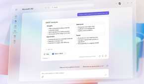Screenshot showing Copilot in Microsoft 365
