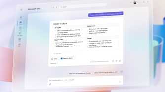 Screenshot showing Copilot in Microsoft 365