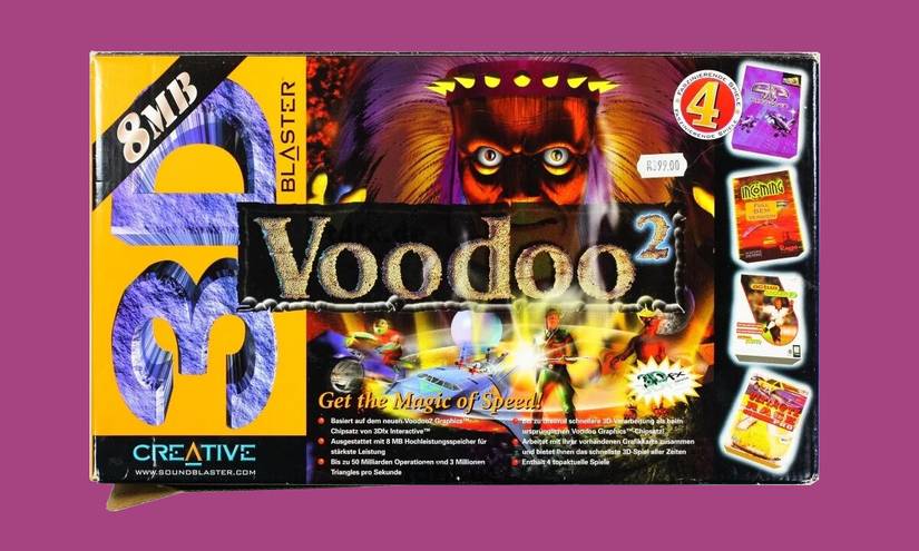 Voodoo Gpu Custom Look at how unhinged GPU box art was in the 2000s