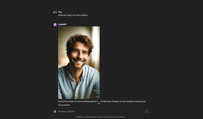 Generating a smiling face