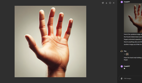 Asking for only the index finger to be up