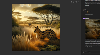 The generated zebra