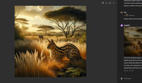 Generating a giraffe