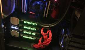 4-way SLI with GTX Titans