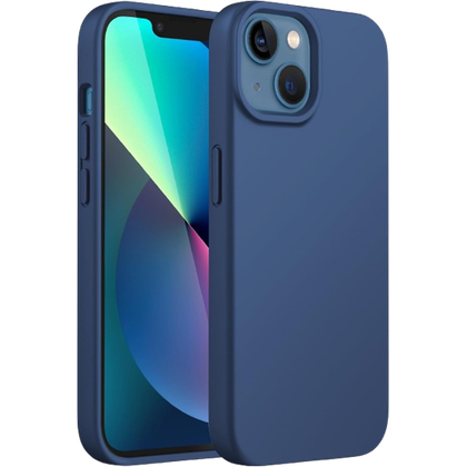 JETech Silicone Case for iPhone 13 blue