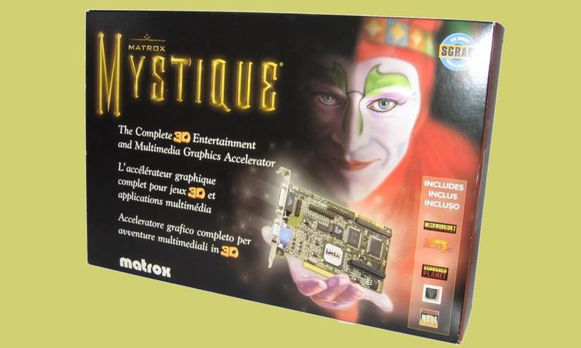 Matrox Mystique 220 box art