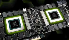 A screenshot showing the internals of an Nvidia Titan Z GPU.