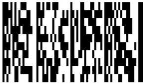 An example PDF417 Barcode.