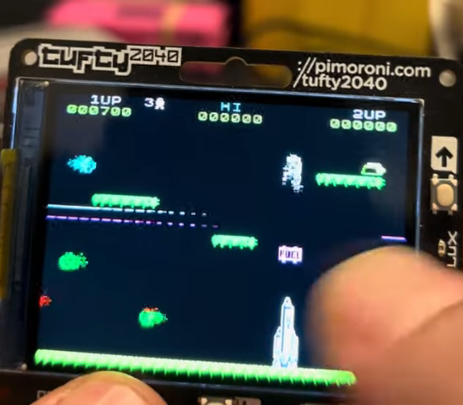 You can make your own handheld XS2040 emulator with a Pi Pico