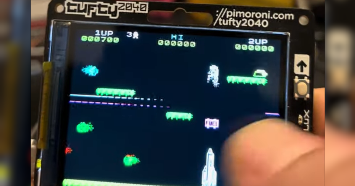 You can make your own handheld XS2040 emulator with a Pi Pico