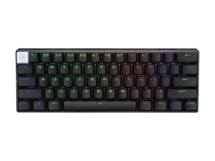 Logicool PRO X Gaming Keybord キーボード 黒 キースイッチ交換対応テンキーレスキーボード「Logicool G PRO X