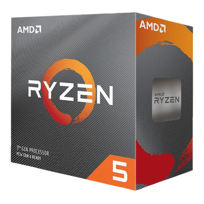 AMD Ryzen 5 3600 on transparent background
