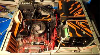 Sleeper PC build final look