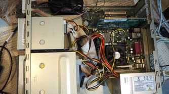 Old PC internal components