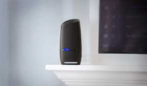 Spectrum Wi-Fi router powered on