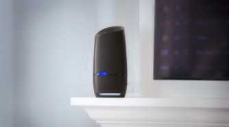 Spectrum Wi-Fi router powered on