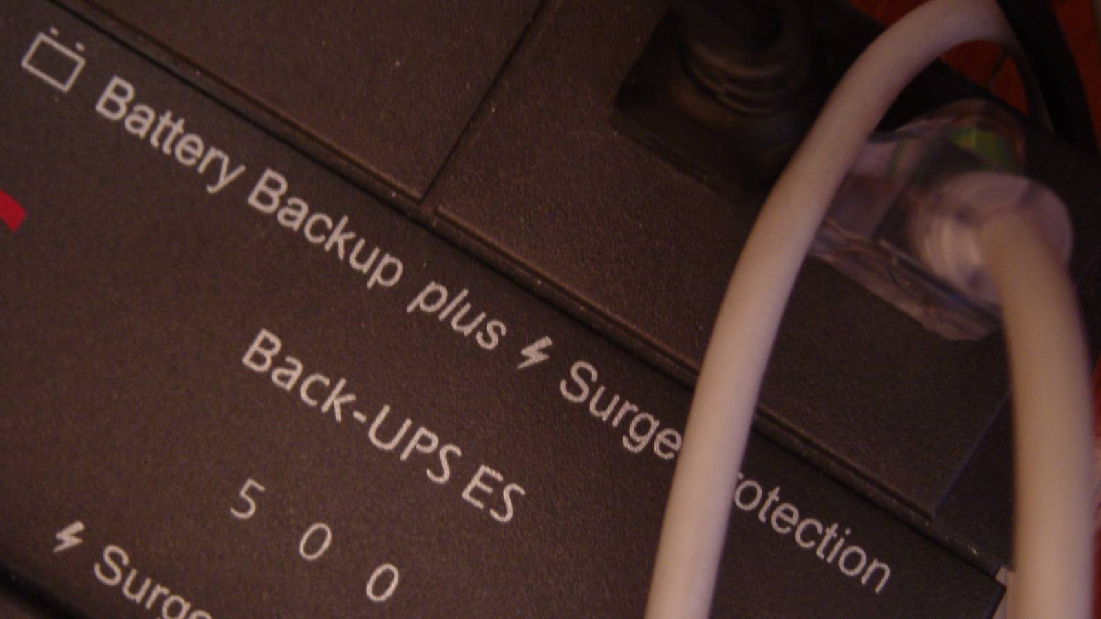 UPS system close up