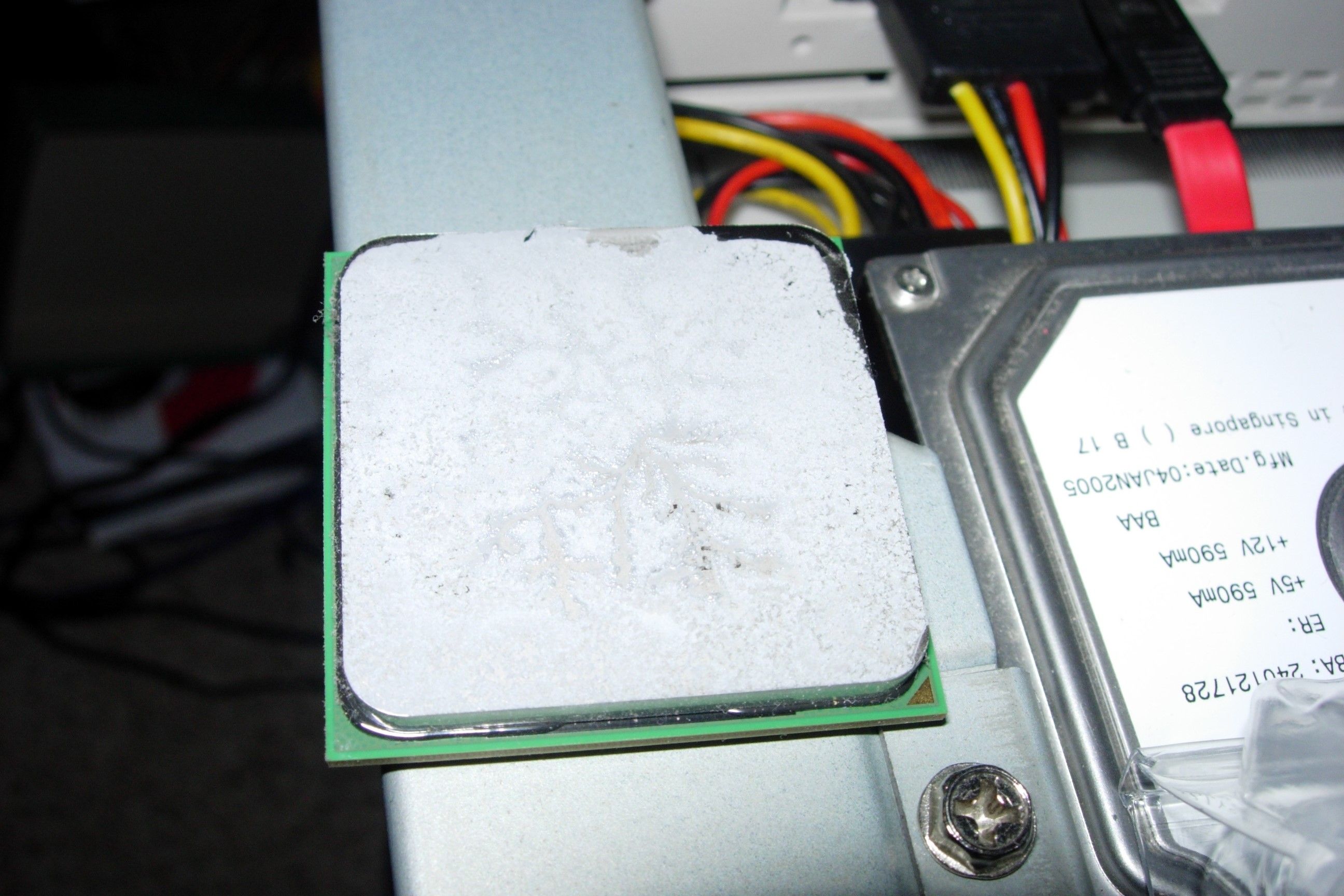 Close up of AMD Athlon 64 3000+