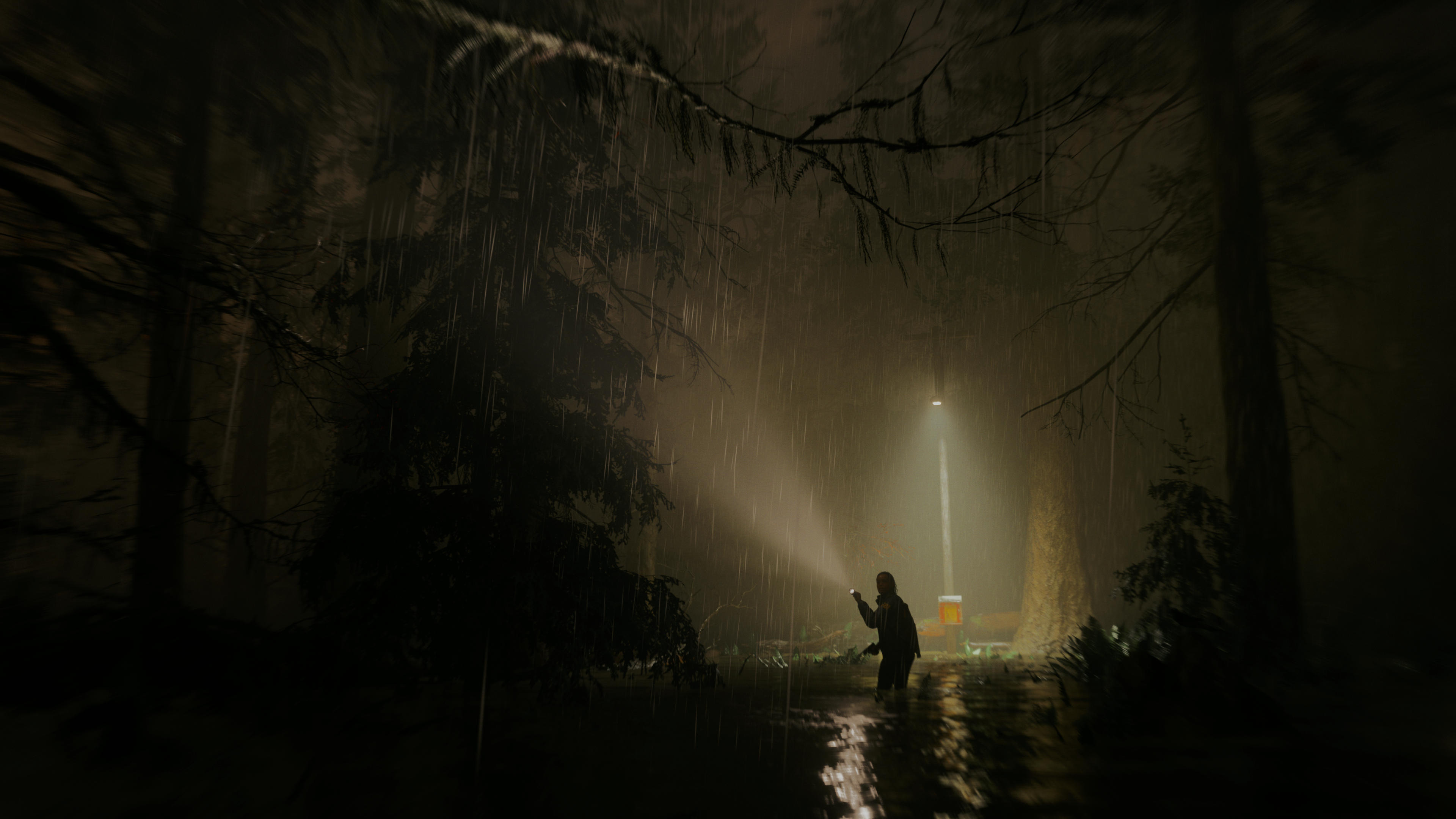alan wake 2 rainfall