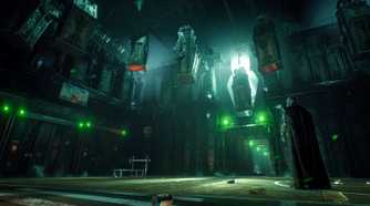 Screenshot of Batman Arkham Knight showing the environment
