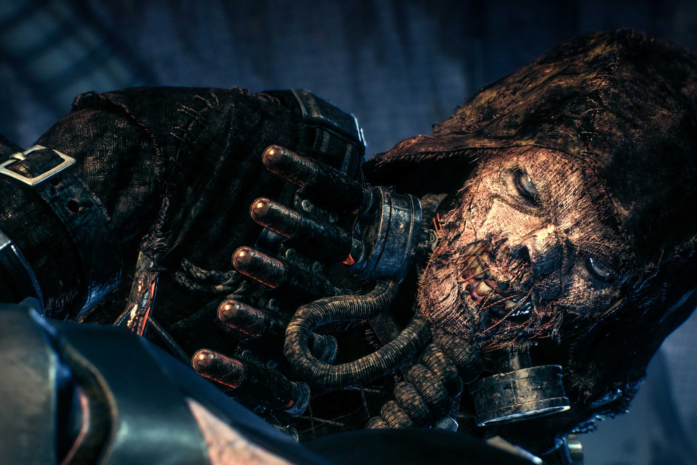 Screenshot of Batman Arkham Knight showing Scarecrow