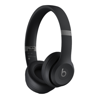 Beats Solo4 マットブラック Beats Solo 4 — On-Ear Wireless Headphones — Matte Black - Apple