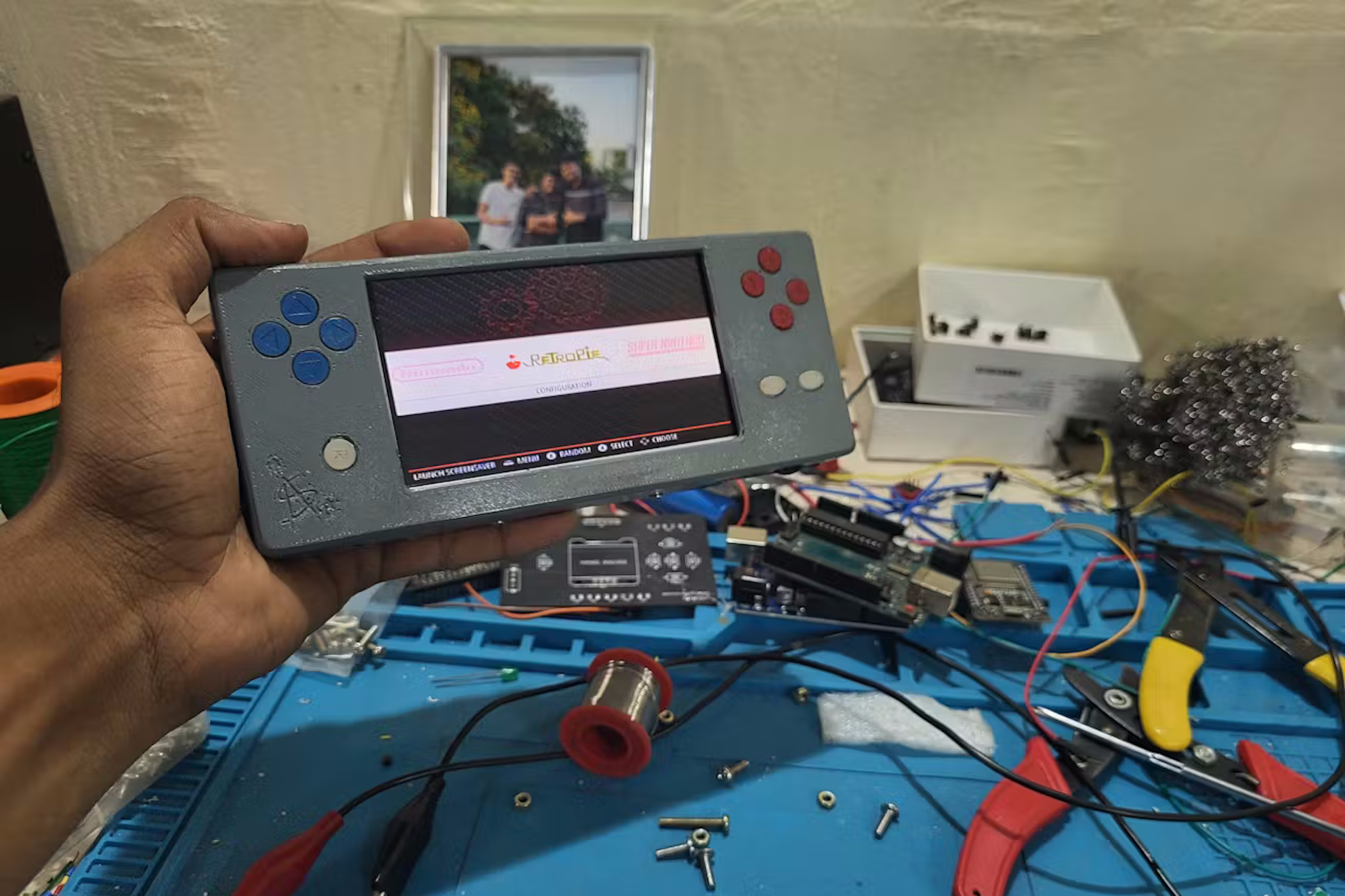 Running an emulator on the console
