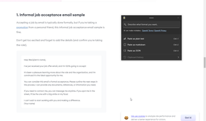 An example email