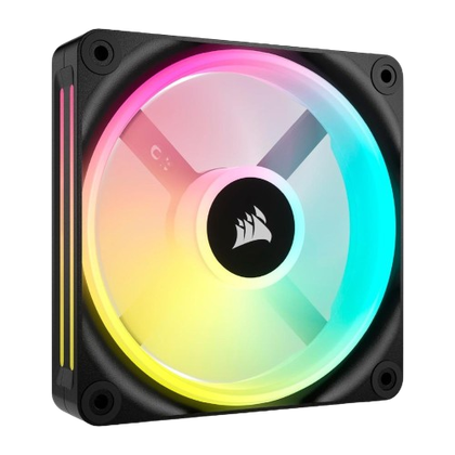 An image showing the render of the Corsair iCUE LINK QX120 RGB fan.