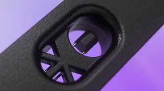 An image showing the temperature of the Corsair iCUE Link QX140 fan.