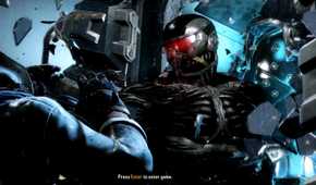 Screenshot of Crysis 3 showing reflections