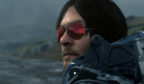 death stranding sam bridges wearing sunglasses