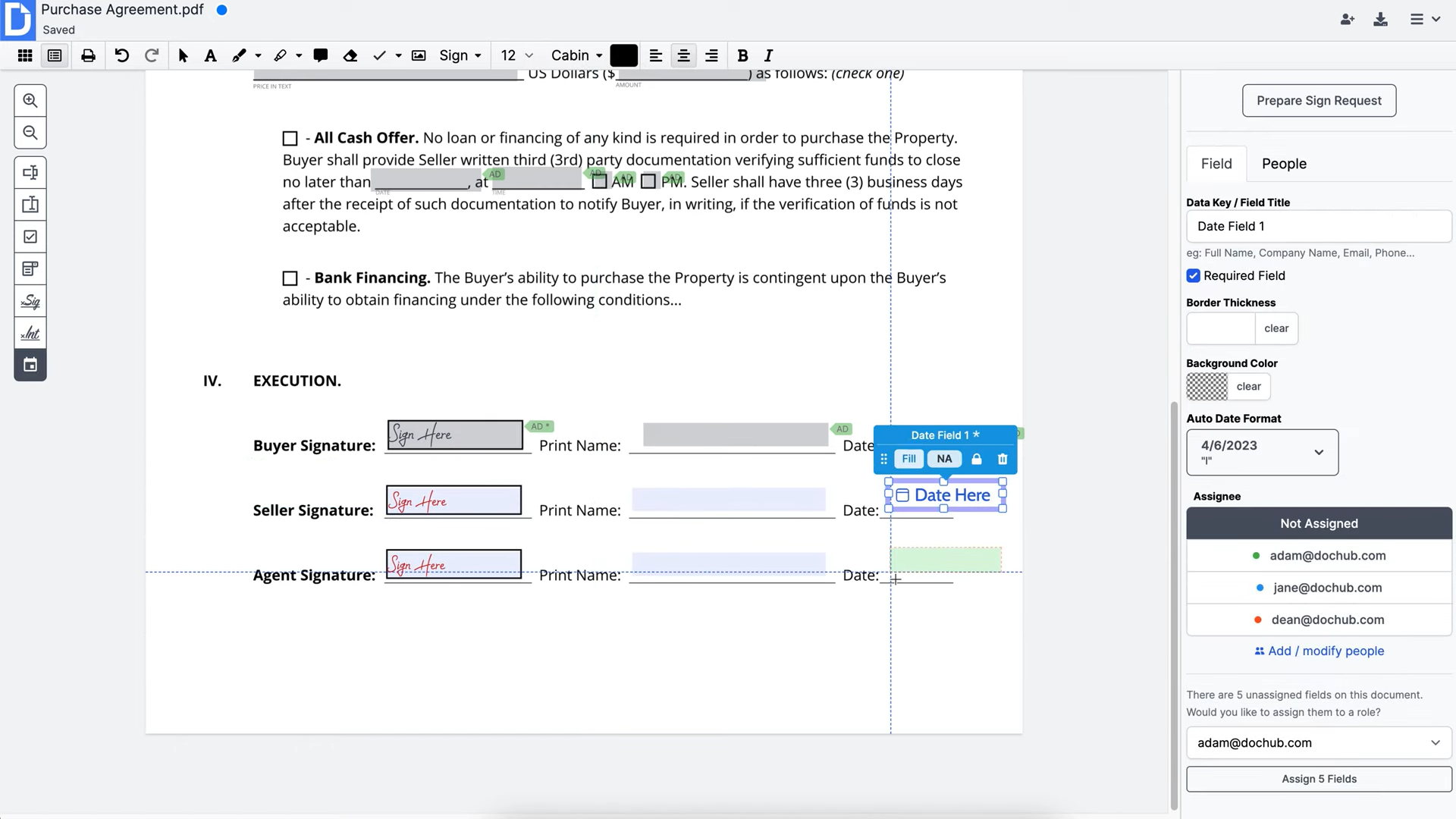 dochub pdf tutorial sign