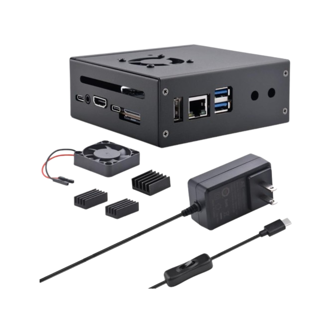 eleUniverse Metalen behuizing voor Orange Pi RV2 (N516) | met