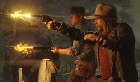 A shootout with Arthur Morgan and his Posse